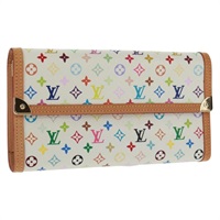 【原宿店限定】ルイ・ヴィトン LOUIS VUITTON ポルトトレゾールインターナショナル 長財布 モノグラムマルチカラー ホワイト M92659 レディース 168396SAV