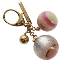 【原宿店限定】ルイ・ヴィトン LOUIS VUITTON ビジュー サック チャーム モノグラムミニラン ピンク M65643 レディース bs32742V