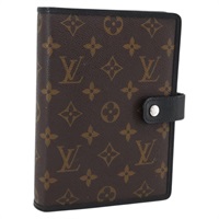 【原宿店限定】ルイ・ヴィトン LOUIS VUITTON アジェンダMM 手帳カバー モノグラムマカサー R21084 レディース 169817V