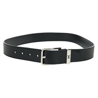 【原宿店限定】ルイ・ヴィトン LOUIS VUITTON サンチュールポンヌフ ベルト レザー ブラック M6065 レディース 165540V