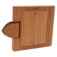 【原宿店限定】エルメス HERMES フォトフレーム ウッド ベージュ レディース 163212M