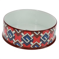 【原宿店限定】グッチ GUCCI プレート ペットボウル 陶器 レッド レディース bs33003V