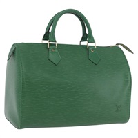 ルイ・ヴィトン LOUIS VUITTON スピーディ30 ハンドバッグ エピ ボルネオグリーン M43004 レディース 173329V