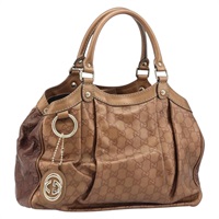 グッチ GUCCI トートバッグ GGキャンバス スーキー ブロンズ ゴールド 211944 レディース 173849A