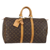 ルイ・ヴィトン LOUIS VUITTON キーポル45 ボストンバッグ モノグラム M41428 レディース 155458V