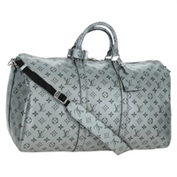 ルイ・ヴィトン LOUIS VUITTON キーポルバンドリエール50 ボストンバッグ モノグラム シルバー M43848 レディース 171441SAM