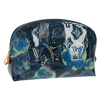 ルイ・ヴィトン LOUIS VUITTON ポシェット・コスメティックPM ポーチ ヴェルニイカットフラワー M90044 レディース 166193V