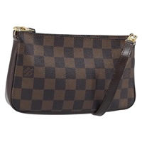 ルイ・ヴィトン LOUIS VUITTON ナヴォナ アクセサリーポーチ ダミエ エベヌ N51983 レディース ARZ009A