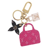 ルイ・ヴィトン LOUIS VUITTON ポルトクレイリュストレアルマ チャーム モノグラム ピンク M00838 レディース ARZ478M