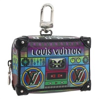 ルイ・ヴィトン LOUIS VUITTON LVステレオ バッグチャーム レザー マルチカラー M02395 レディース LNZ1004M