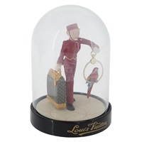 ルイ・ヴィトン LOUIS VUITTON スノードーム ページボーイ クリア レッド レディース 172367A