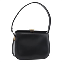 グッチ GUCCI ハンドバッグ レザー ブラック ゴールド 001 406 0626 レディース ep13927A