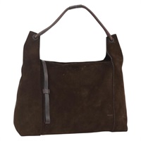 グッチ GUCCI ハンドバッグ スエード ブラウン 101292 レディース YKZ316A