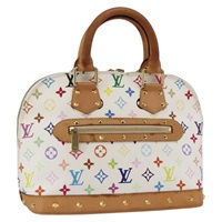 ルイ・ヴィトン LOUIS VUITTON アルマ ハンドバッグ モノグラム・マルチカラー ホワイト M92647 レディース BA11955V