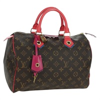 ルイ・ヴィトン LOUIS VUITTON スピーディ30 ハンドバッグ モノグラムトーテム M41665 レディース BAZ405SAV