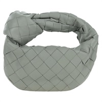 ボッテガヴェネタ BOTTEGAVENETA キャンディージョディ ハンドポーチ ハンドバッグ イントレチャート レザー グレー 730828 VCPP0 レディース SW2264SAM