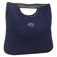 セリーヌ CELINE ハンドバッグ C サルキー キャンバス ネイビー レディース BA11982A