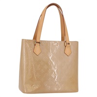 ルイ・ヴィトン LOUIS VUITTON ヒューストン ハンドバッグ モノグラムヴェルニ ノワゼット M91340 レディース BAZ412A