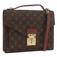 ルイ・ヴィトン LOUIS VUITTON モンソー28 ハンドバッグ モノグラム M51185 レディース ka3470A
