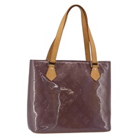ルイ・ヴィトン LOUIS VUITTON ヒューストン ハンドバッグ モノグラムヴェルニ パープル M91093 レディース SW2250A
