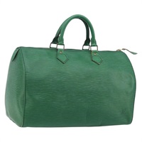 ルイ・ヴィトン LOUIS VUITTON スピーディ35 ハンドバッグ エピ ボルネオグリーン M42994 レディース YKZ629A