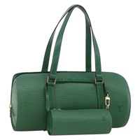 ルイ・ヴィトン LOUIS VUITTON スフロ ハンドバッグ エピ グリーン M52224 レディース YKZ835A
