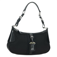 プラダ PRADA ショルダーバッグ ナイロン ブラック レディース BAZ451V