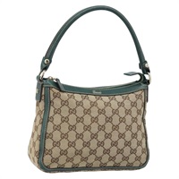 グッチ GUCCI ショルダーバッグ GGキャンバス ベージュ ゴールド 146244 レディース BAZ052A