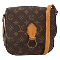 ルイ・ヴィトン LOUIS VUITTON サンクルーMM ショルダーバッグ モノグラム M51243 レディース BAZ710A