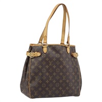 ルイ・ヴィトン LOUIS VUITTON バティニョール・ヴェルティカル トートバッグ モノグラム M51153 レディース BAZ085A