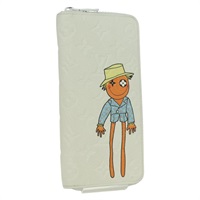 ルイ・ヴィトン LOUIS VUITTON ジッピーウォレットヴェルティカル　LVフレンド 長財布 モノグラムトリヨン ホワイト M80337 レディース AMZ395M