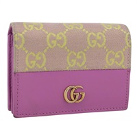 グッチ GUCCI コンパクトウォレット 財布 GGキャンバス パープル 783118 レディース BSZ689A