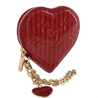 ルイ・ヴィトン LOUIS VUITTON ポルトモネクール コインケース ヴェルニレイユール ポムダムール M91714 レディース ka3332A