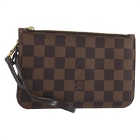 ルイ・ヴィトン LOUIS VUITTON ネヴァーフルPM ポーチ ダミエ エベヌ レディース 171206A