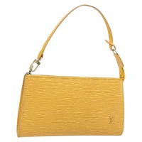 ルイ・ヴィトン LOUIS VUITTON ポシェット・アクセソワール アクセサリーポーチ エピ イエロー M52989 レディース AMZ123A