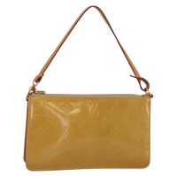 ルイ・ヴィトン LOUIS VUITTON レキシントン アクセサリーポーチ モノグラムヴェルニ ベージュ Ｍ91010 レディース BA11892A