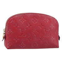 ルイ・ヴィトン LOUIS VUITTON ポシェット・コスメティックPM ポーチ モノグラムアンプラント レッド M69414 レディース YKZ248A