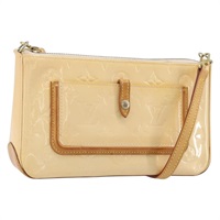 ルイ・ヴィトン LOUIS VUITTON マロリースクエア アクセサリーポーチ モノグラム ヴェルニ マシュマロピンク M91292 レディース YKZ702A