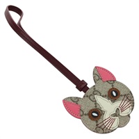 グッチ GUCCI ヒグチユウコ チャーム GGスプリーム PVC ベージュ レディース AMZ183SM