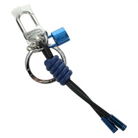 ルイ・ヴィトン LOUIS VUITTON ポルトクレノットロック チャーム レザー ブルー M61713 レディース SW2312M