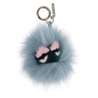 フェンディ FENDI バッグバグズ モンスター バッグチャーム ライトブルー レディース BAZ611A