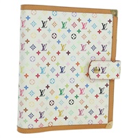 ルイ・ヴィトン LOUIS VUITTON アジェンダGM 手帳カバー モノグラム・マルチカラー ホワイト R20894 レディース gh2015SAV