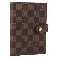 ルイ・ヴィトン LOUIS VUITTON アジェンダPM 手帳カバー ダミエエベヌ R20700 レディース SW2309A