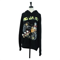 グッチ GUCCI 上着 GUCCI×Disney パーカー　ドナルド コットン ブラック レディース 167129M