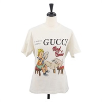 グッチ GUCCI 半袖Ｔシャツ コットン ホワイト レディース BAZ660A