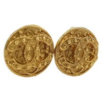 シャネル CHANEL イヤリング メタル ゴールドトーン レディース YKZ406M