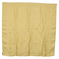 ルイ・ヴィトン LOUIS VUITTON スカーフ モノグラム シルク イエロー レディース 174174A