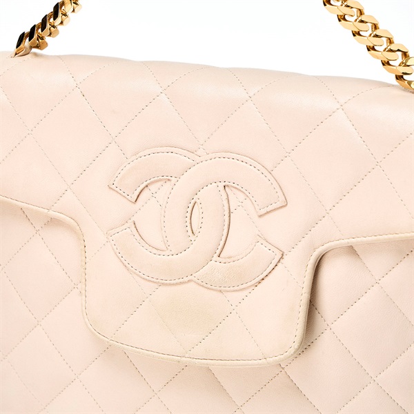 CHANEL マトラッセ 1980~1990年頃 ハンドバッグ ピンク ラムスキンの画像4