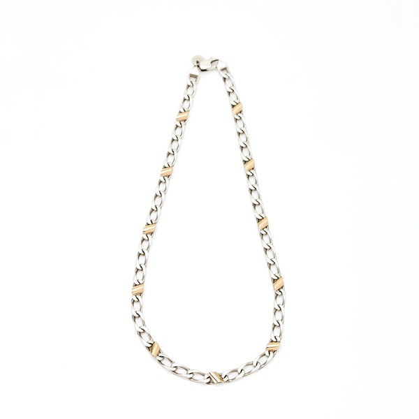 TIFFANY & Co. ネックレス シルバー ゴールド 925 750YGの画像2