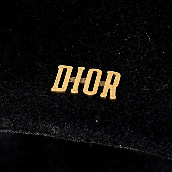 Christian Dior 帽子 57 ブラック ウールの画像5